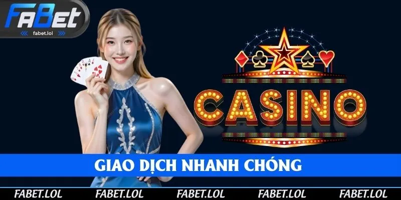 Xử lý mọi giao dịch siêu nhanh gọn