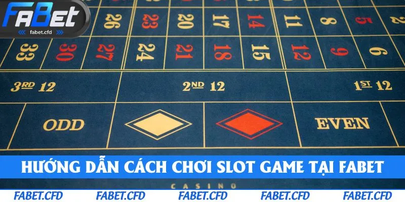 Hướng dẫn cách chơi slot game tại FABET