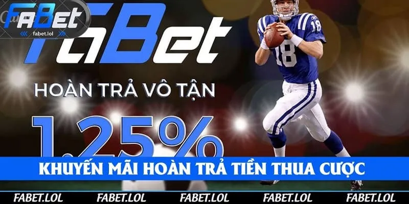 Khuyến mãi hoàn trả tiền thua cược cho toàn hội viên